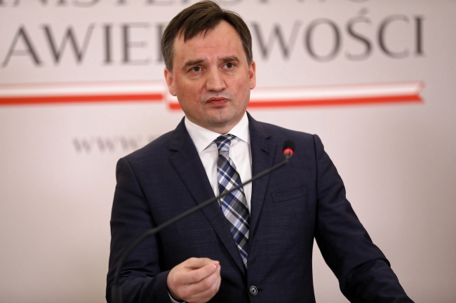 Minister sprawiedliwości, prokurator generalny Zbigniew Ziobro, fot. PAP/Rafał Guz