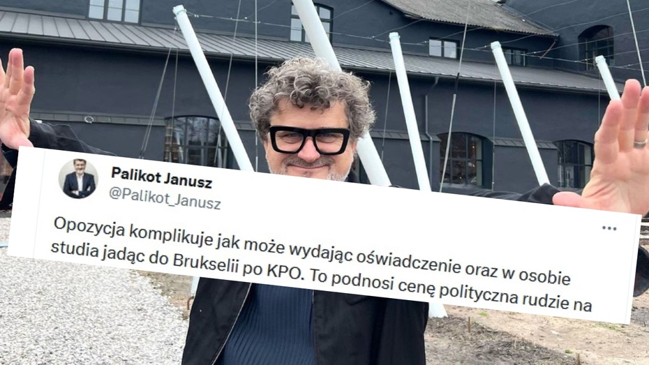 Janusz Palikot rozbawił internautów. Fot. Canva