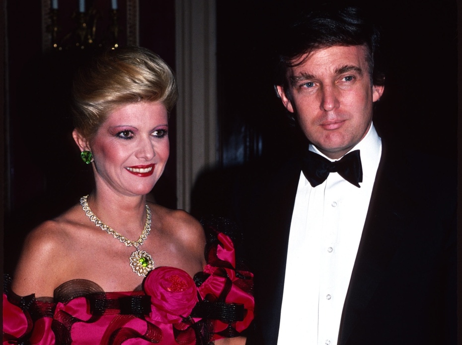 Ivana i Donald Trump w czasach małżeństwa. Fot. archiw. PAP/Photoshot/Sonia Moskowitz
