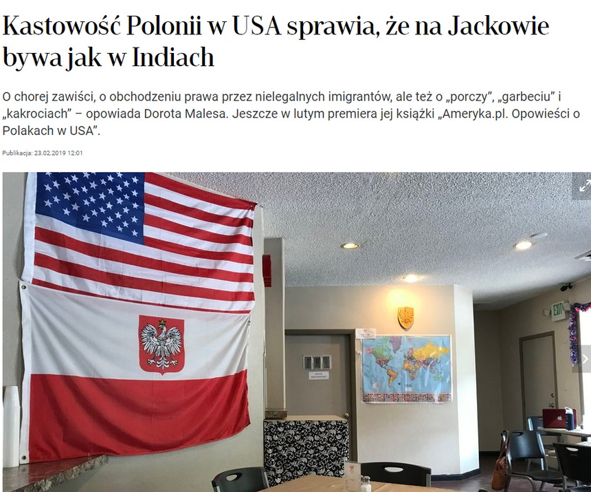 Jak żyją Polacy w Ameryce?