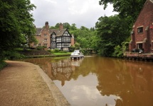 Odnoga kanału w kierunku Leigh