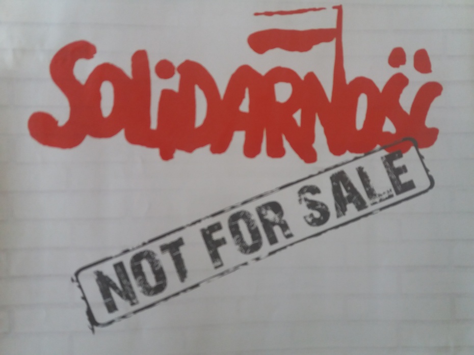 Kampania "Solidarność. Not for sale". Zdjęcie z Tygodnika Solidarność - K.Mączkowski