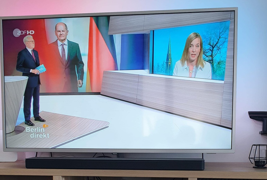 Siemtie Moeller w telewizji ZDF, fot. Facebook/oficjalny profil Siemtje Moeller
