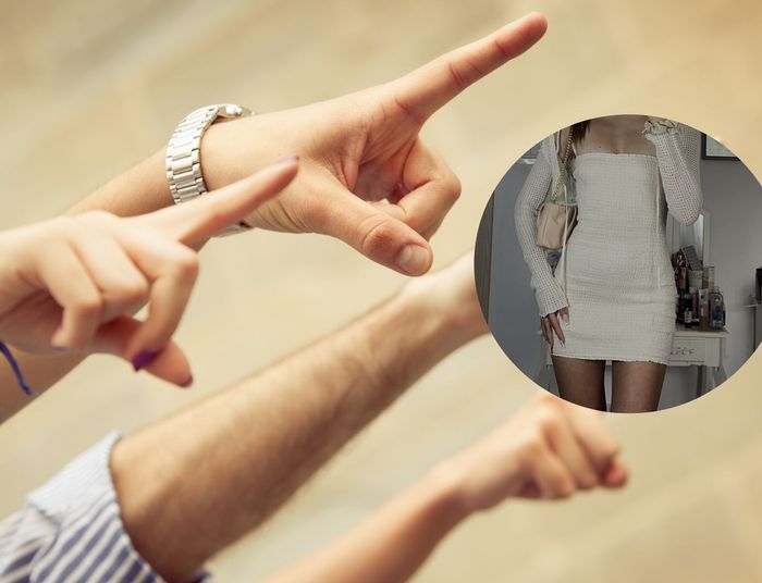 "Było 30 stopni i ubrałam się tak na chrzciny". Pokazała zdjęcie w mini i wyszła afera