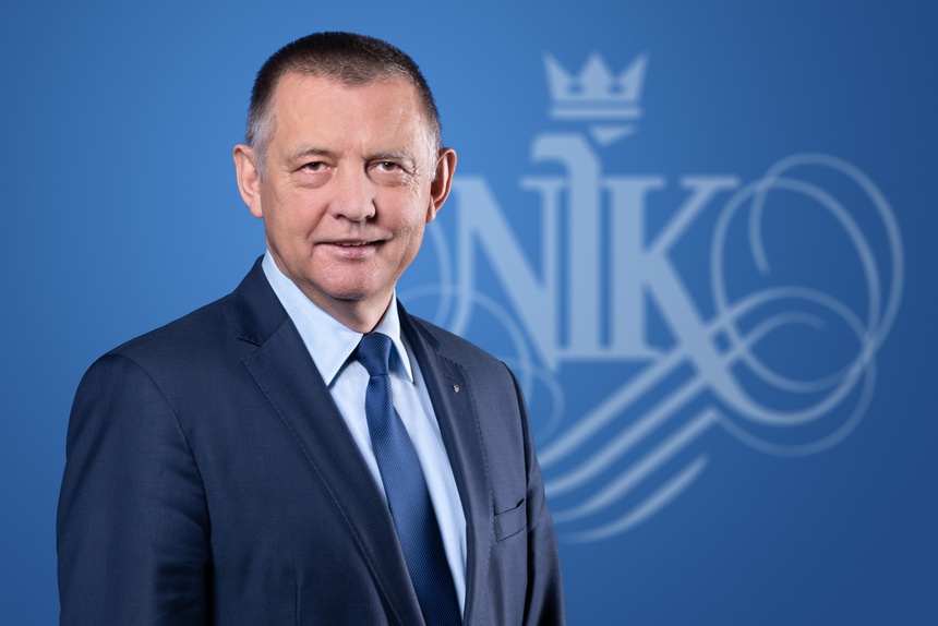 Prezes NIK Marian Banaś do dziś nie przedstawił dowodów mówiących o jego inwigilacji po atakach hakerskich na NIK (fot. nik.gov.)