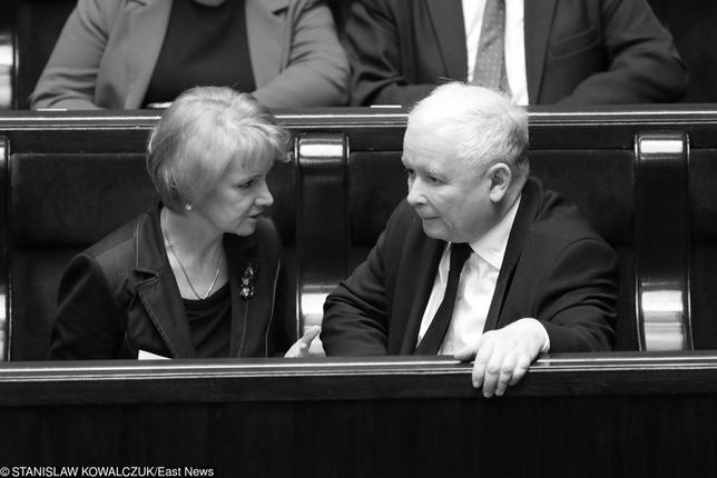 Jolantę Szczypińską i Jarosława Kaczyńskiego łączyła wieloletnia przyjaźń