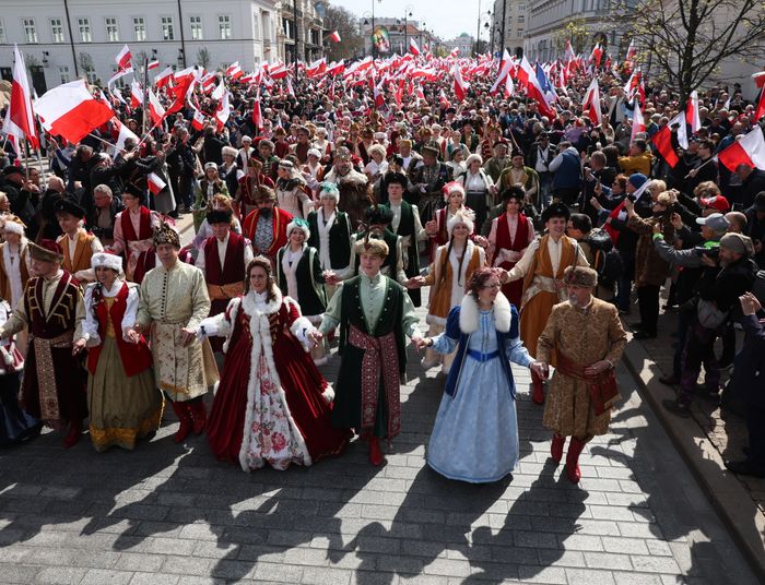 W sobotę na Krakowskim Przedmieściu …