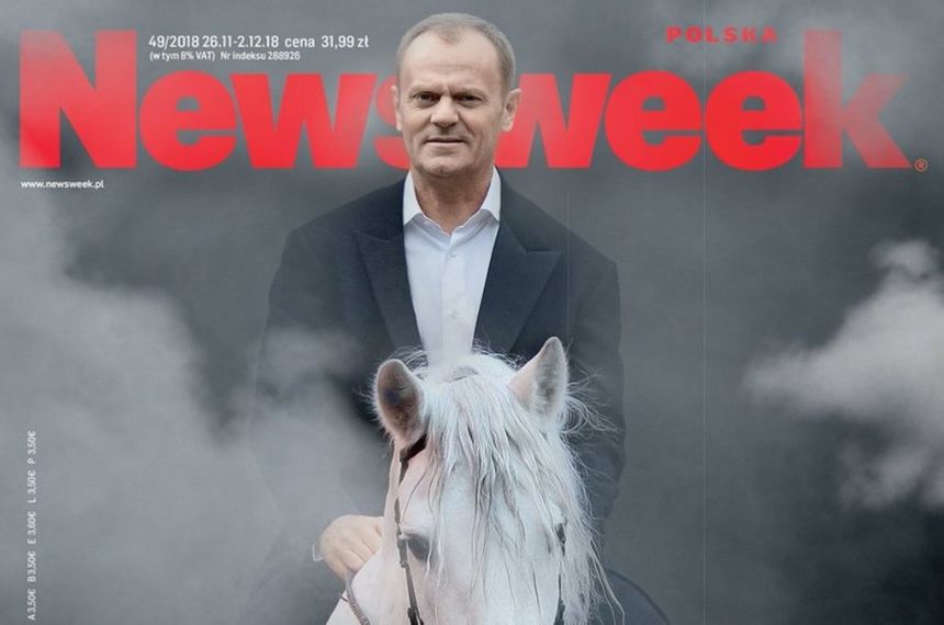OkÅ‚adka Newsweeka. fot. Twitter