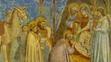 Giotto w 1304r. zaczął fresk o Adoracji Magów w Capella degli Scrovegni w Padwie. Widział kometę Halleya 3 lata wcześniej.