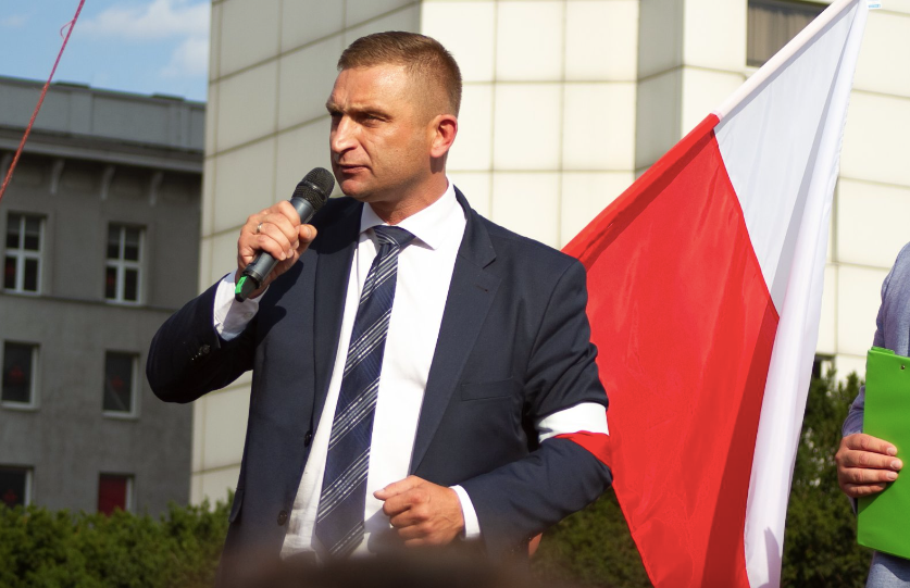 Bąkiewicz został wykluczony ze Stowarzyszenia Marsz Niepodległości. Źródło: Facebook/Robert Bąkiewicz