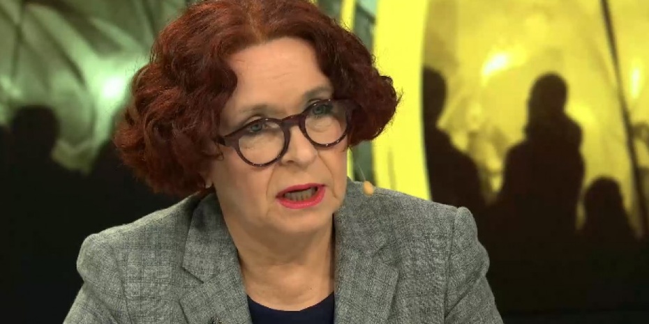 Elżbieta Kruk krytykuje TVP. Fot. Onet Rano