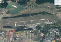 Modlin port lotniczy droga startowa L1