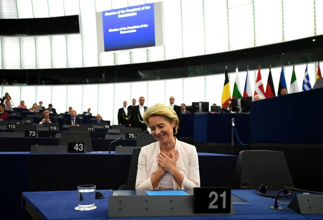 Ursula von der Leyen została wybrana na stanowisko szefowej Komisji Europejskiej