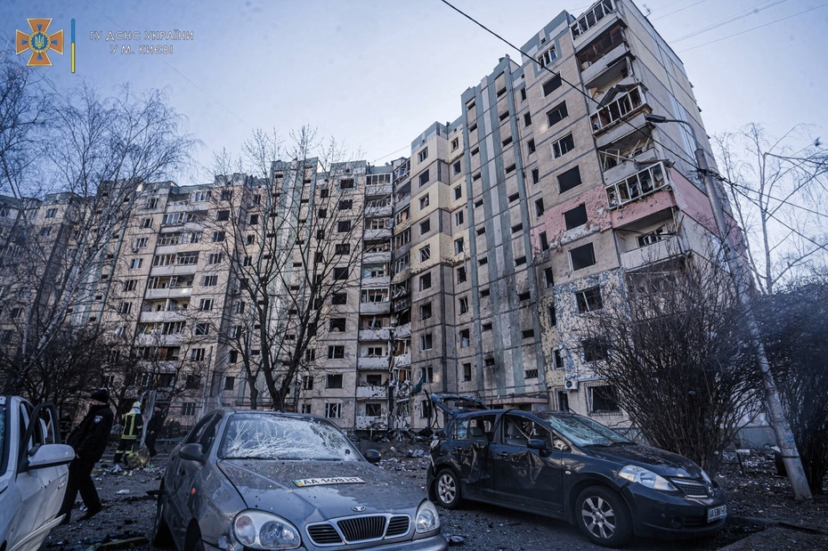 Kijów broni się przed rosyjskim najeźdźcą już blisko od miesiąca. Fot. PAP/EPA
