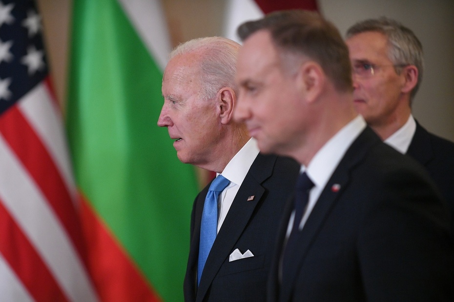 Prezydent Stanów Zjednoczonych Joe Biden. Fot. PAP/Marcin Obara