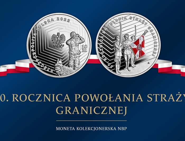 30. rocznica powołania Straży Granicznej – moneta kolekcjonerska NBP