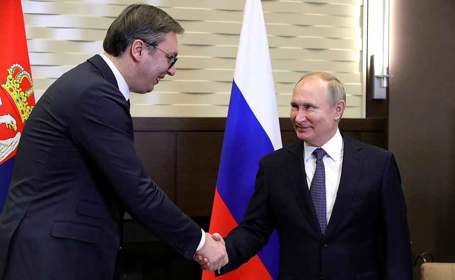 Serbia cieszyła się z poparcia Rosji dla swojego stanowiska ws. Kosowa, fot. kremlin.ru