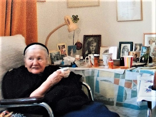 Irena Sendlerowa w ostatnim roku życia (fot. P.Jędrzejewski))