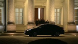 Krystyna Pawłowicz i Stanisław Piotrowicz opuszczają chyłkiem pod osłoną nocy Pałac Prezydencki po ceremonii ślubowania nowych członków TK. Fot. kadr TVN24