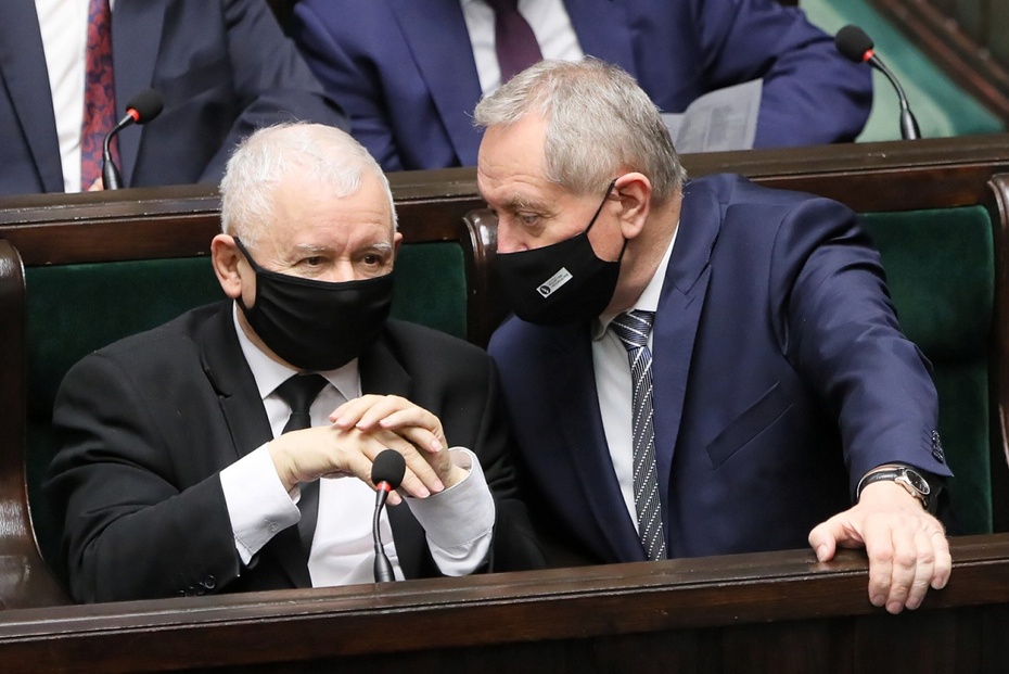 Jarosław Kaczyński. Fot. PAP/Paweł Supernak