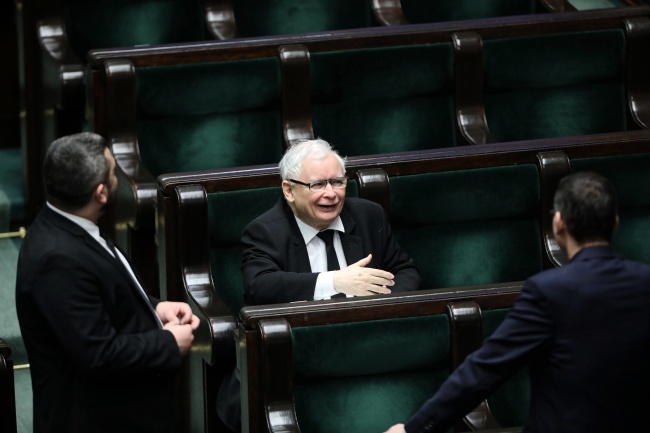 Sejm uchwalił ustawę w sprawie głosowania korespondencyjnego w wyborach prezydenckich. fot. PAP