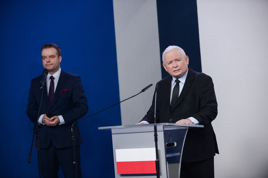 Partię Jarosława Kaczyńskiego czeka tąpnięcie, mówi nasz rozmówca Fot. PAP/Marcin Obara