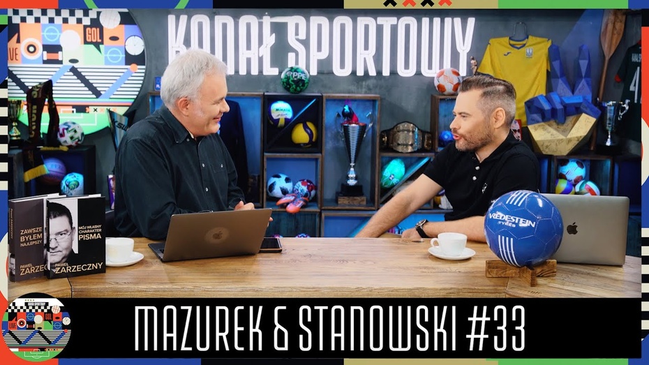 Robert Mazurek i Krzysztof Stanowski. Fot. Youtube/Kanał Sportowy
