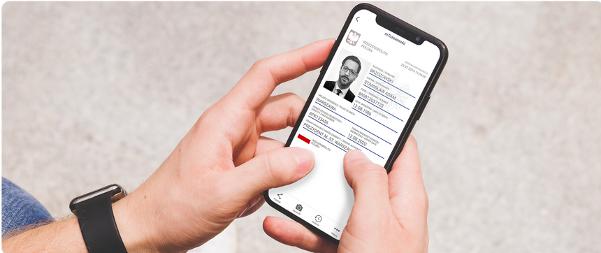 Dowód osobisty w aplikacji mObywatel będzie pełnoprawnym dokumentem tożsamości. Źródło: gov.pl
