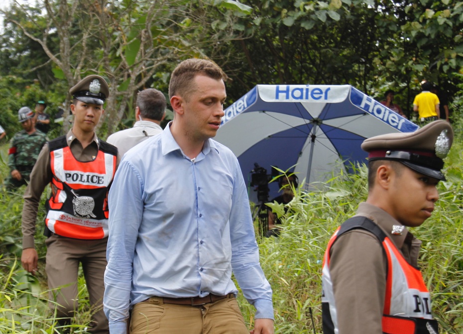 Bojanowski zatrzymany w Tajlandii. fot. PAP/EPA/PONGMANAT TASIRI