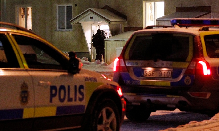 Szwedzka policja. Fot. PAP/EPA/TT NEWS AGENCY / Zdjęcie ilustracyjne