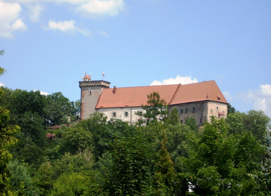 Widok zamku w Otmuchowie , fot. M. Sikorski