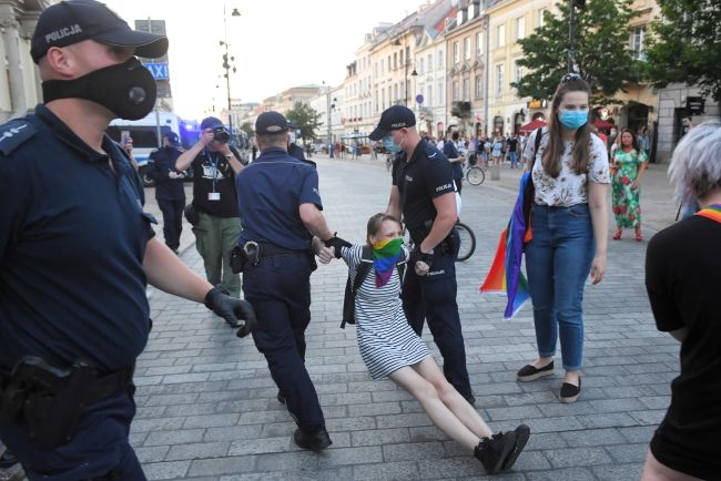 LGBT, protest, Warszawa