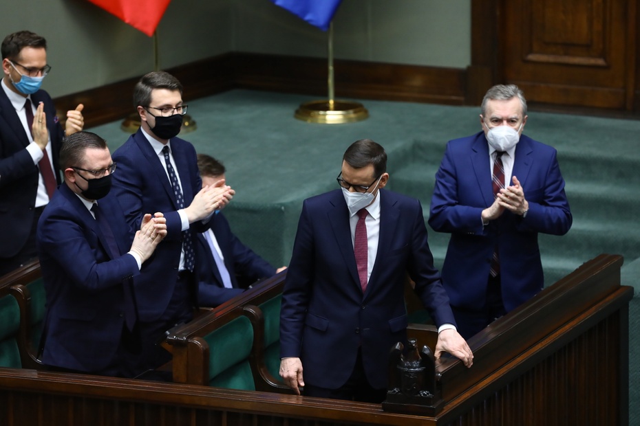 Posiedzenie Sejmu. fot. PAP/Rafał Guz