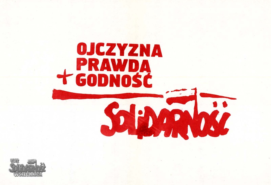 Plakat "Solidarności" z lat "karnawału".