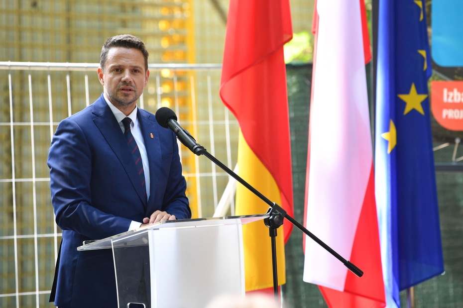 Prezydent Warszawy Rafał Trzaskowski. Fot. PAP/Radek Pietruszka