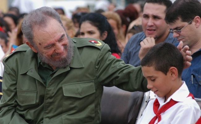 Fidel Castro miał 90 lat. Fot. PAP/EPA