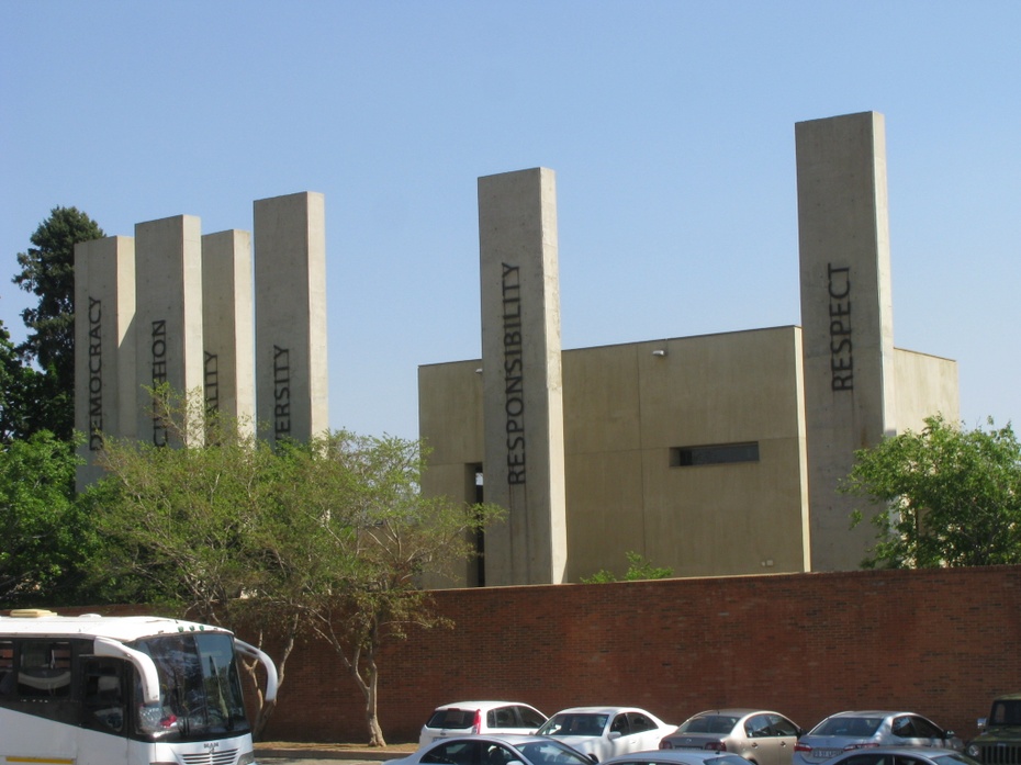 Muzeum Apartheidu w Johannesburgu, 2016. Zdjęcie własne