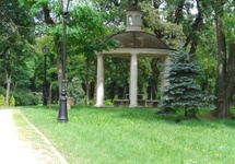 Fragment parku wokół hotelu (patrz zdjęcie 3)
