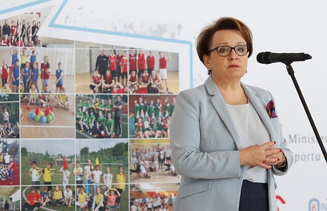 Minister Anna Zalewska, fot. Twitter/@MEN_GOV_PL
