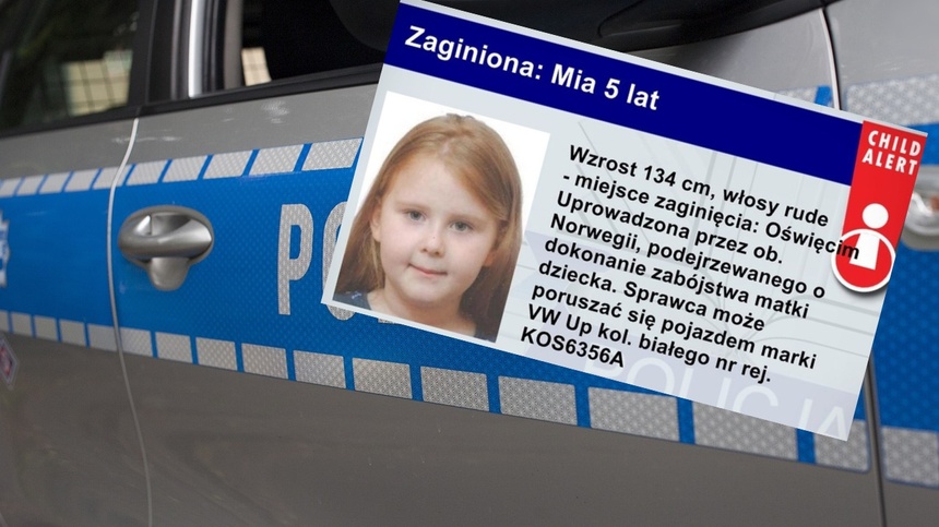 Policja poszukuje 5-letniej Mii z Oświęcimia.