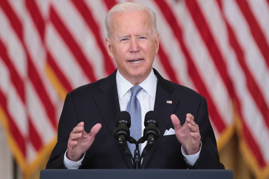 Joe Biden podzielił się opiniami ws. kryzysu w Afganistanie. Fot. PAP/EPA