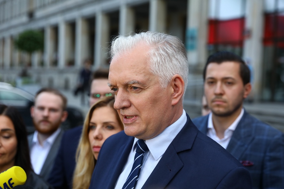 Jarosław Gowin został zdymisjonowany z funkcji wicepremiera Fot. PAP/Rafał Guz