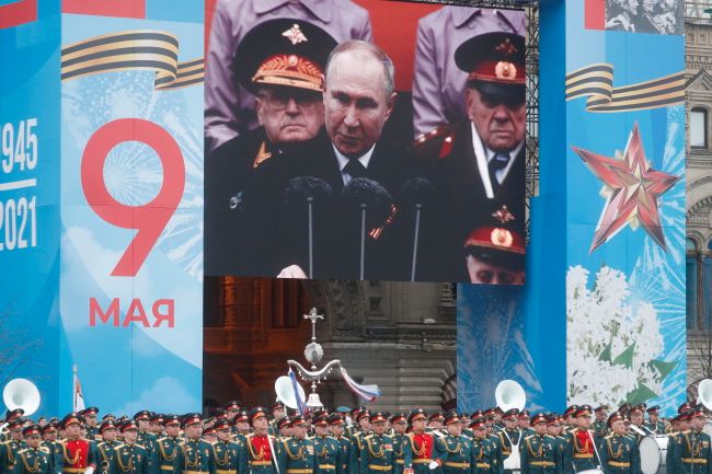 Władimir Putin, Dzień Zwycięstwa, Rosja, Plac Czerwony, Salon24