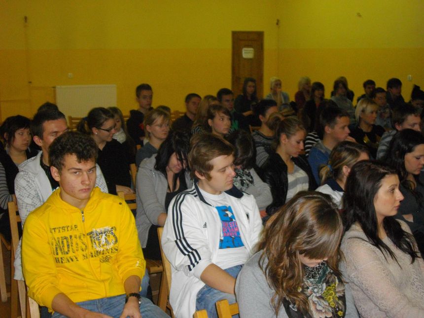 Uczniowie Salezjańskiego LO w Lubinie.
