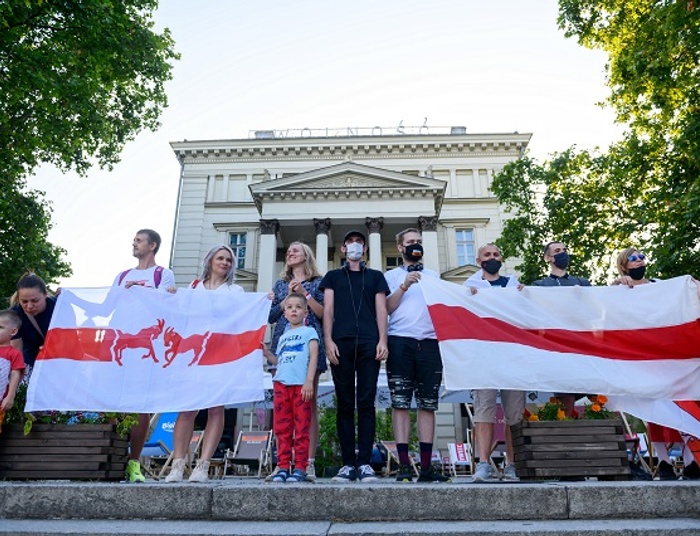 Białoruski działacz zamordowany? Ciało znaleziono w parku w Kijowie