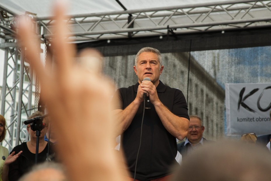 Władysław Frasyniuk często uczestniczy w manifestacjach antyrządowych. Fot. Flickr