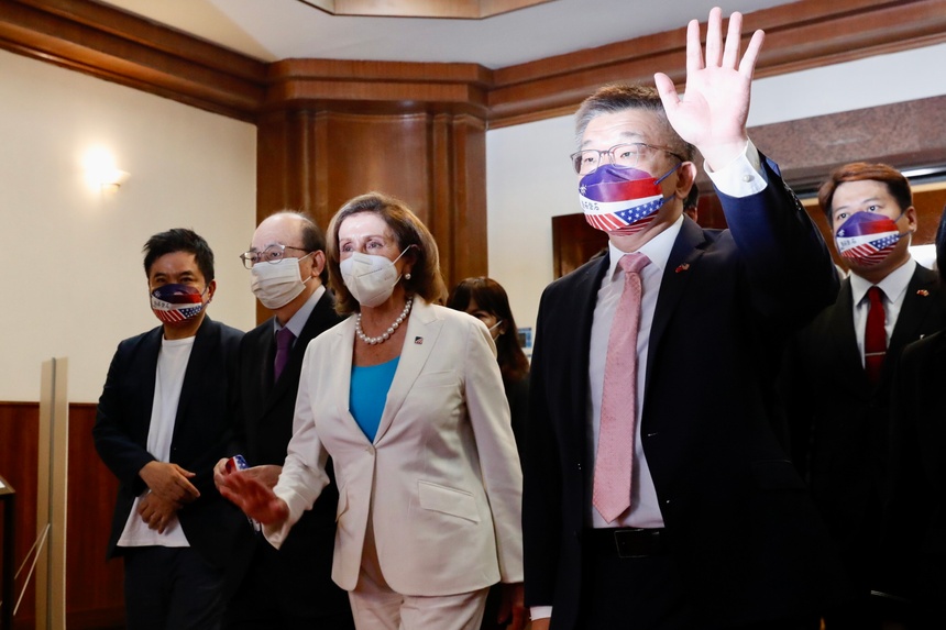 Nancy Pelosi na TajwanieFot. PAP/EPA/RITCHIE B. TONGO