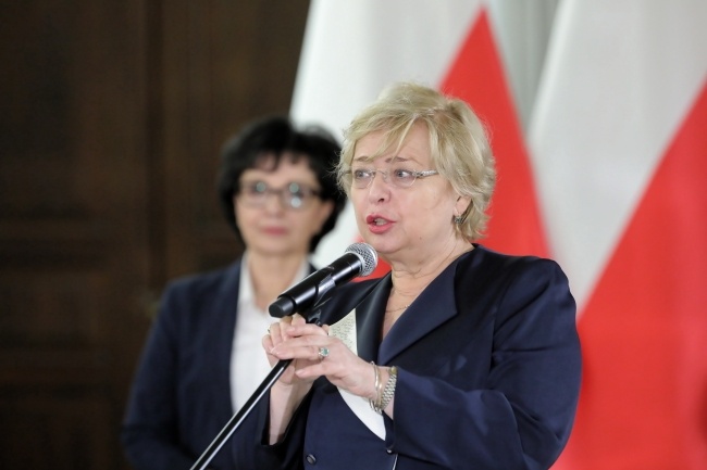 I prezes SN Małgorzata Gersdorf, fot. PAP/Wojciech Olkuśnik