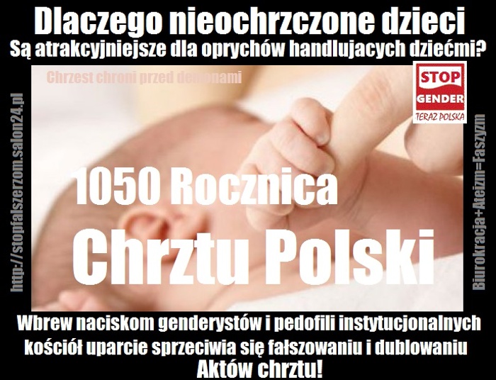 Chrzest chroni przed demonami