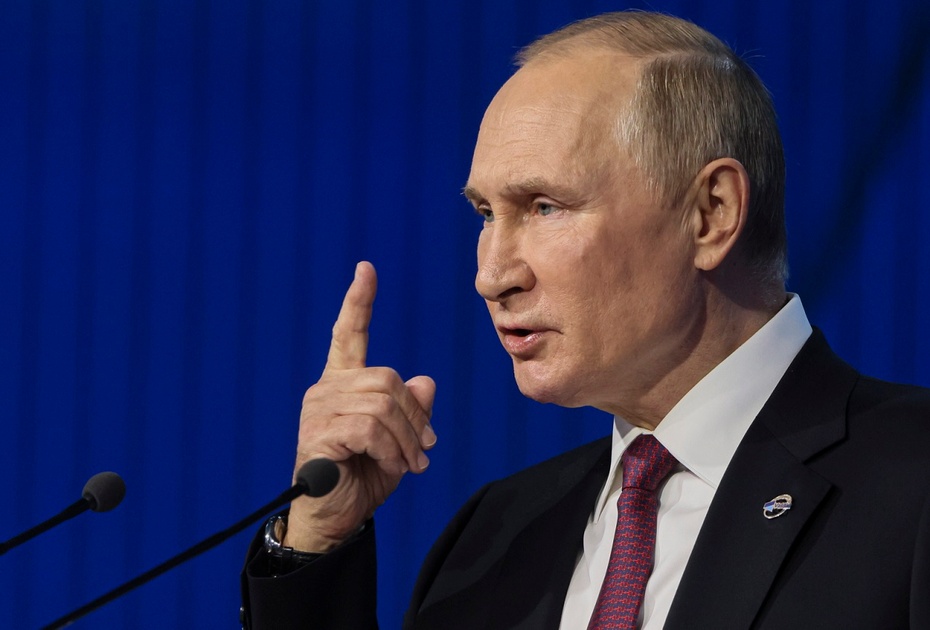 Prezydent Rosji Władimir Putin. Fot. PAP/EPA/MEKHAIL METZEL / SPUTNIK / KREMLIN POOL